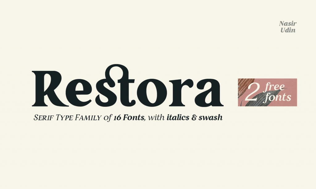 Restora Font Family